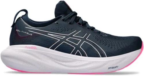 Vista 19 de ASICS Gel-Nimbus 25 Running Mujer Azul Francés/Lila Hint