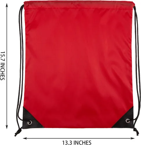 Vista 2 de Vorspack Mochila con cordón de 10 piezas para fiestas, gimnasio, viajes deportivos