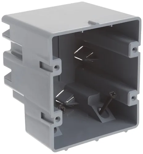 Vista 14 de Southwire MSBMMT1G Caja de dispositivo de montaje múltiple de 1 banda con profundidad ajustable; resistente 42 libras