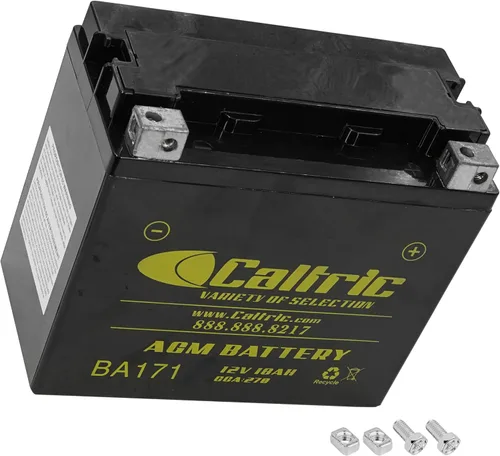 Vista 5 de Caltric Agm - Batería compatible con Honda Gl1800 Gl-1800 Gl1800A Abs 2001-2010
