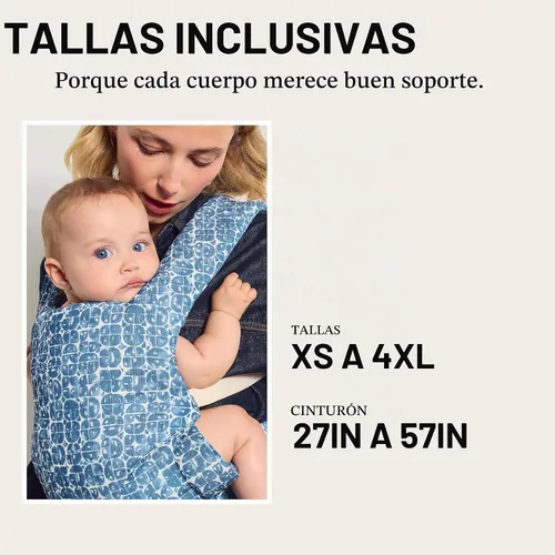 Vista 4 de Tula Explore - Portabebés de lino para recién nacidos y niños pequeños Ceniza