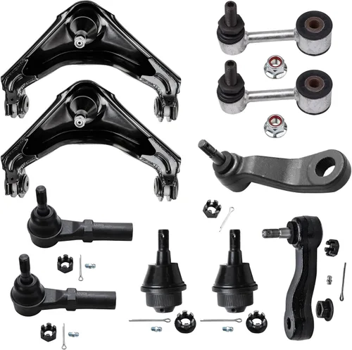 Vista 215 de Detroit Axle - Kit de suspensión frontal de 10 piezas para Dodge Avenger 2008-2014, Chrysler Sebring 2007-2010, 2 brazos de control inferiores, 2