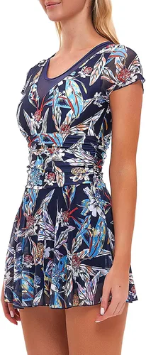 Vista 6 de karrack Women's Swim Dress One Piece Swimsuit Cover Up Bathing Suit for Women Swimwear Tankini