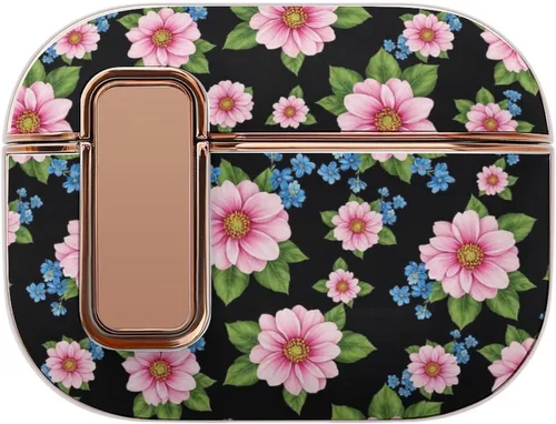 Vista 8 de Plastic Cover Compatible with Airpods Pro 2 Case Butterfly, Protective Skin with Lock
