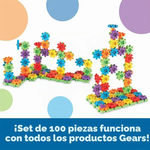 Vista 5 de Learning Resources Gears - Juego de construcción de lujo