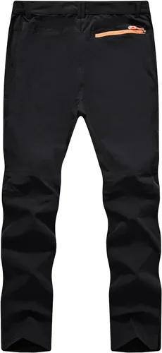Vista 19 de TBMPOY Pantalones cargo de senderismo para hombre, ligeros, impermeables, de secado rápido, pantalones de montaña, pesca, camping