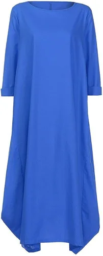 Vista 3 de Women Short Fitted Popular Fit Slim Loose Light Summer Sundresses Jersey Dresses Cotton Dresses