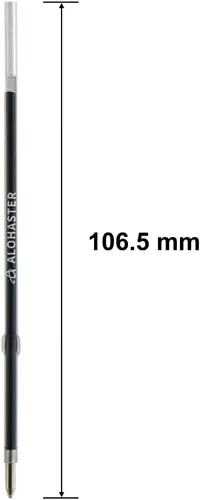 Vista 4 de Alohaster Recambios para bolígrafo, 4.2 in, R-X-F10BLK