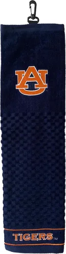 Vista 15 de Team Golf NCAA Texas A&M Aggies Toalla de golf bordada, diseño a cuadros y logotipo bordado