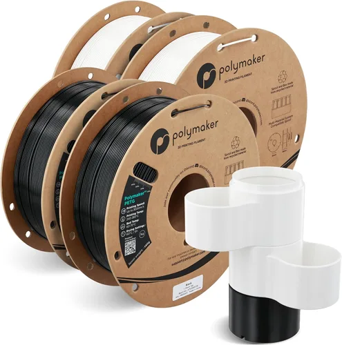 Vista 22 de Polymaker PETG Filament 1.75mm, 1KG, Army Brown PETG 3D Printer Filament, High-Speed Up to 500mm/s, Neatly Wound, Smooth Feeding, Reduced Stringing