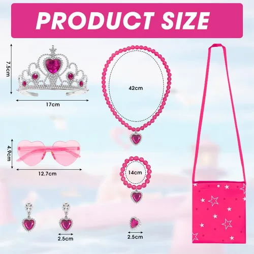 Vista 4 de LZH Disfraz rosa para niñas, conjunto de vestido tutú de arco iris, disfraz de muñeca de cosplay, disfraz de vaquera, disfraz de Halloween