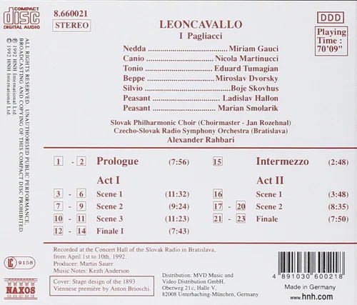 Vista 2 de I Pagliacci