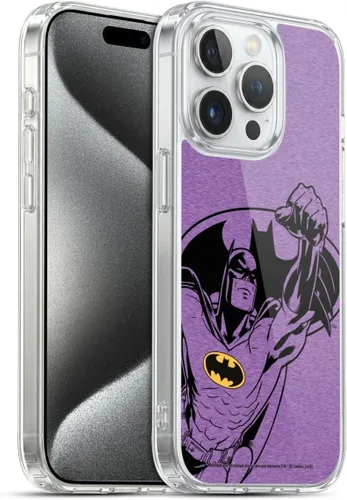 Vista 209 de Head Case Designs Funda de gel con licencia oficial de Batman DC Comics Bat Signal Logos [protección de grado militar] compatible con Apple iPhone 7