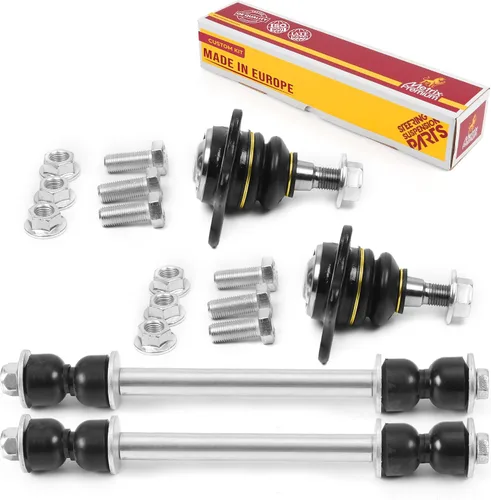 Vista 75 de Metrix Premium Chassis Parts - Juego de 4 piezas de articulación de rótula superior y barra estabilizadora delantera para Ford Ranger RWD 1998-2011