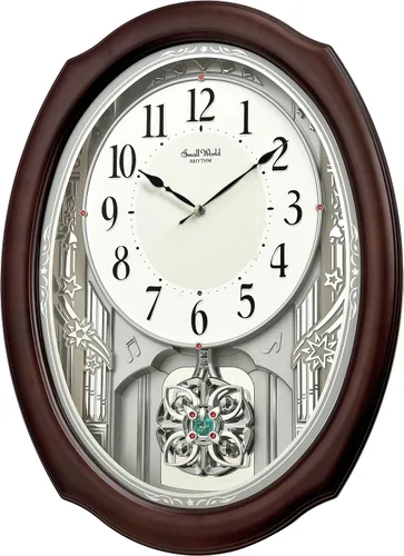 Vista 8 de Rhythm Clock s "Caprice" Reloj de movimiento musical
