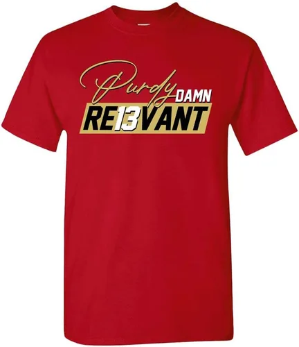 Vista 4 de Purdy Relevant San Francisco Men's T-Shirt for Football Fans