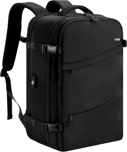 Vista 14 de HOMIEE Spirit Airlines - Mochila de viaje de 18 x 14 x 8 pulgadas, bolsa para artículos personales, equipaje de mano debajo del asiento, aprobada