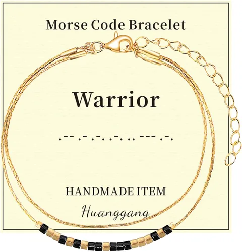 Vista 29 de Regalos inspiradores para mujeres, pulseras con código morse, mensaje secreto para hija, mamá, mejor amiga, profesora, día de la madre, día de San