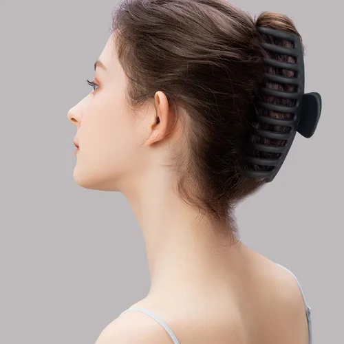 Vista 5 de MAORULU Pinzas para el cabello con garra mate extra grandes para cabello grueso, 5.25 pulgadas, para mujeres y niñas, paquete de 4