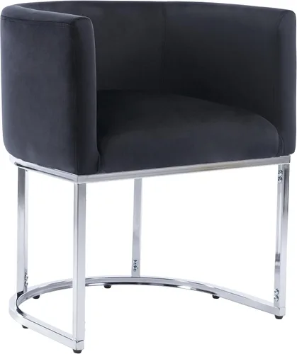 Vista 41 de RIVOVA - Silla tapizada para comedor, silla lateral moderna de barril, sillas tapizadas para comedor, silla cómoda para cocina, silla lateral