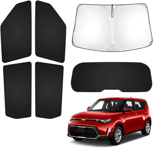 Vista 56 de T TGBROS Parasol para parabrisas para BMW X1 F48 2016 2017 2018 2019 2020 2021 2022 para ventana de automóvil, con bloqueo UV grueso y opaca