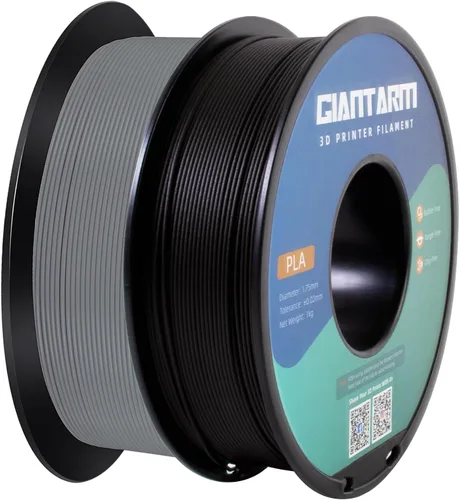 Vista 38 de GIANTARM Filamento de ácido poliláctico (PLA), filamento beige para impresora 3D, carrete de 2.2 libras, precisión de dimensión de 0.069 in +