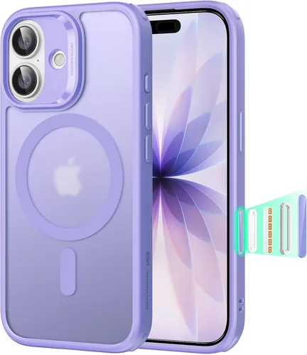 Vista 81 de ESR Funda para iPhone 14 Plus, compatible con MagSafe, protección de grado militar a prueba de golpes, resistente al amarillamiento, funda magnética
