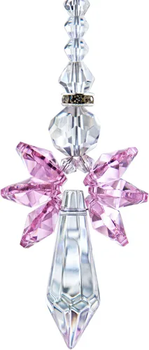 Vista 11 de Atrapasoles de cristal de ángel guardián arcoíris para decoración del hogar, auto, porche, decoración de porche, adorno de cristal para mamá y mujer