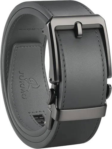 Vista 10 de JUKMO Cinturón de trinquete de cuero de 1.5" (38mm) para hombre en caja de regalo
