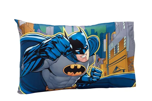 Vista 6 de Warner Brothers Juego de ropa de cama infantil de 4 piezas de Batman