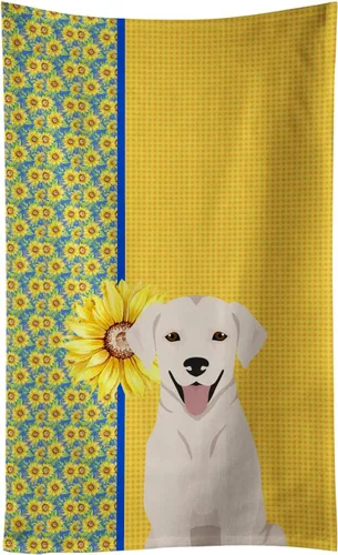 Vista 175 de Caroline's Treasures WDK5313KTWL - Toalla de cocina con diseño de girasoles de verano, color negro y tostado, Airedale Terrier, toalla de mano