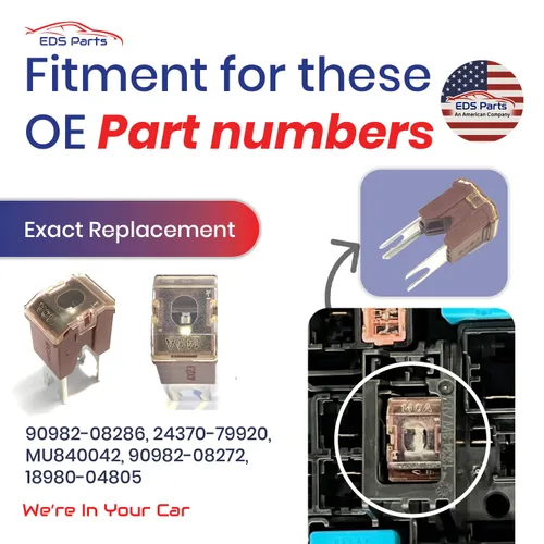 Vista 5 de EDS 927-2140 9272140 Fusible de 140 Amperios Compatible Reemplazo para Toyota Nissan Ford Hyundai 90982-08286 9098208286 24370-79920 MU840042