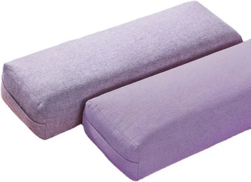 Vista 3 de Generic Cojín de apoyo prémium para yoga para mayor comodidad, almohada de meditación rectangular larga con asa de transporte