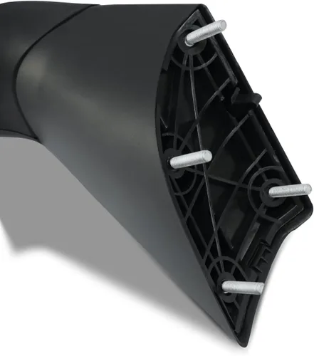 Vista 4 de Espejo de capó izquierdo del lado del conductor y lado derecho del pasajero de repuesto para Volvo VNL 2018-2024 (negro, par)
