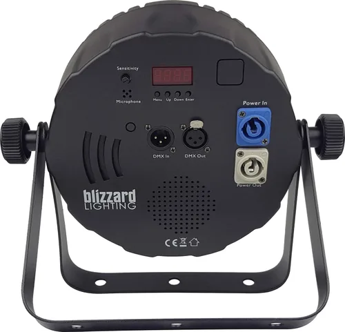 Vista 7 de Blizzard Lighting LB Par Quad RGBW Iluminación LED