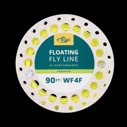 Vista 7 de SF Floating Fly Line for River/Lake, Weight Forward 90FT Fly Fishing Fluo amarillo