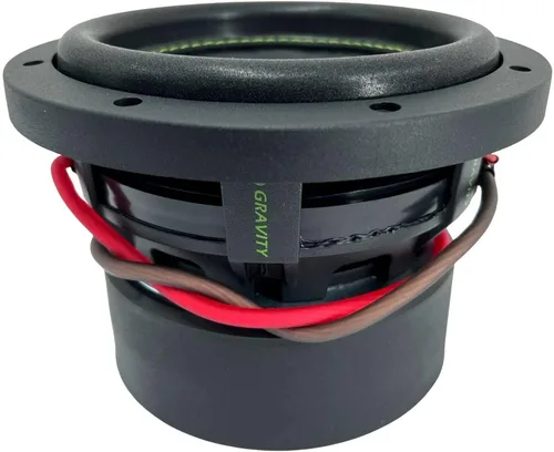 Vista 8 de Gravity 1 subwoofer de audio para automóvil de 6.5 pulgadas y 600 vatios con DVC de 4 ohmios de 6.5 pulgadas, sub individual - Característica
