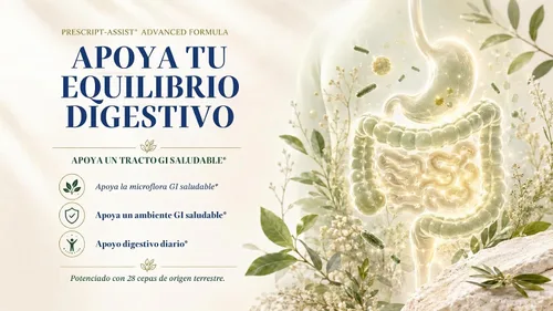 Vista 4 de Prescript-Assist Prebióticos y probióticos para la salud digestiva e inmunológica sin proteína de guisante para una rápida absorción, avanzada a