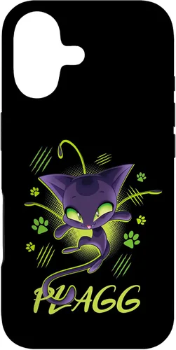 Vista 32 de iPhone 13 Miraculous Ladybug Kwamis Collection con funda Plagg