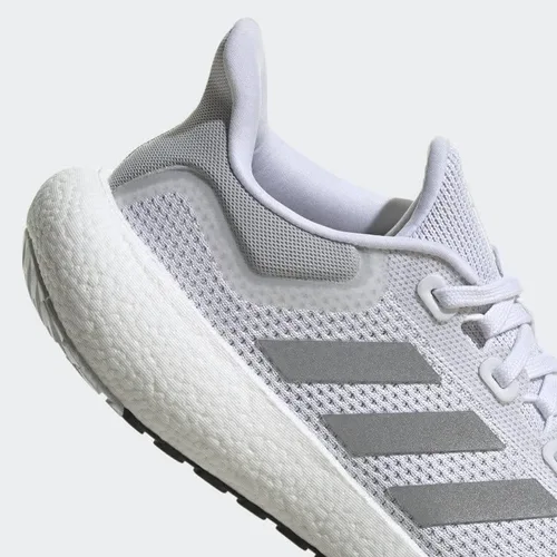 Vista 10 de adidas Womens Pureboost Jet Running Sneakers Shoes - White