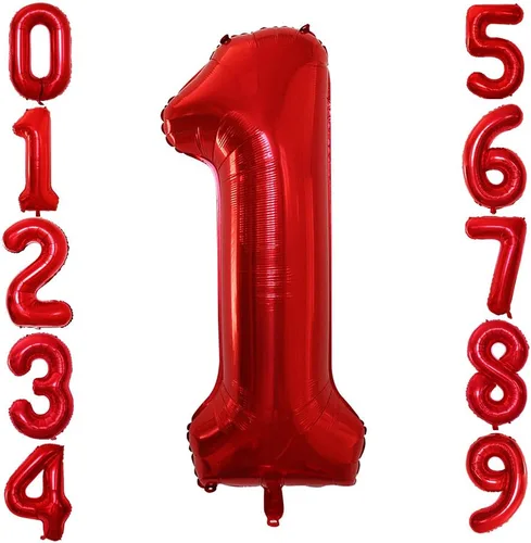 Vista 377 de Goer, conjunto de globos de papel aluminio para decoraciones de cumpleaños, globos de las letras de feliz cumpleaños y de números Oro