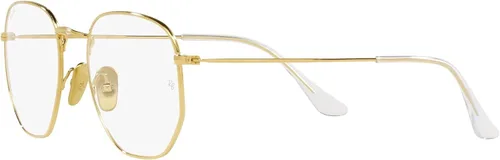 Vista 3 de Ray-Ban RX8148v - Marcos hexagonales de titanio con receta