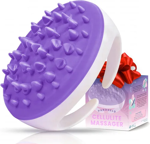 Vista 7 de Guante cepillo masajeador para celulitis - Eliminador anticelulítico - Reduce la celulitis - Cepillo para celulitis - Elimina la celulitis - Cura