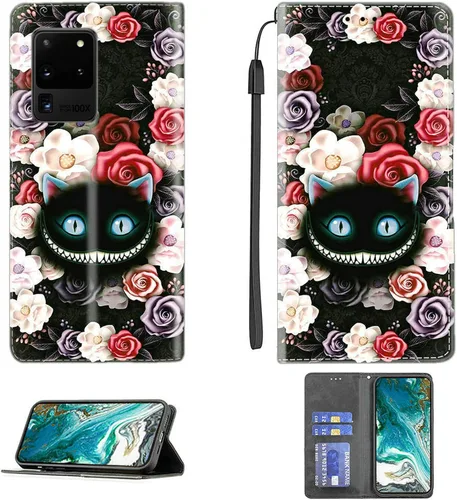 Vista 82 de jioeuinly ATT Motivate 2 - Funda compatible con ATT Motivate 2, funda con soporte abatible y cierre magnético DJS