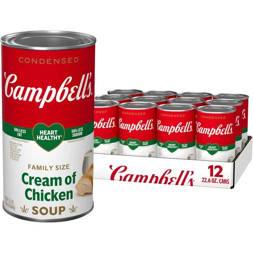 Vista 7 de Campbell's Sopa condensada de pollo gumbo, lata de 10.5 onzas