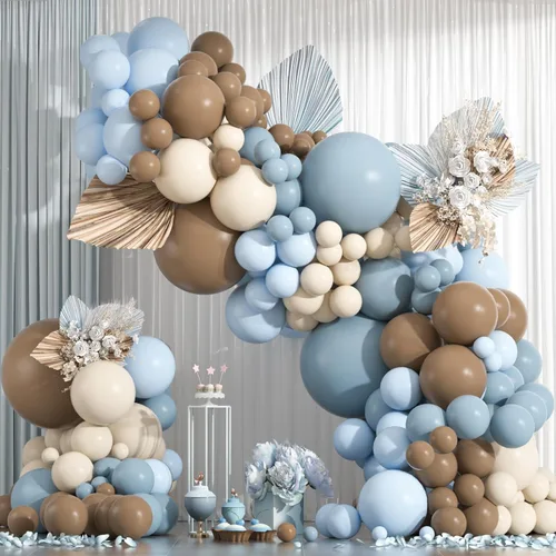 Vista 8 de Kit de arco de globos de color negro, blanco y naranja, guirnalda de globos de confeti de 18, 12, 10, 5 pulgadas, para Halloween, cumpleaños