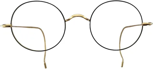 Vista 2 de Circleperson Gafas de titanio puro Vintage redondo Cable templo ligero