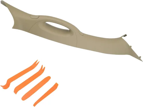Vista 11 de HQPASFY A Pillar Moldura Interior Manija Lado del Conductor Compatible con Ford F150 2004-2008 Lincoln Mark LT 2006-2008 Reemplazo# 4L3Z1503599AAC