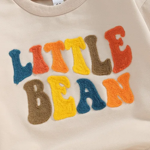 Vista 42 de MERSARIPHY Sudadera de fútbol para bebé, traje de manga larga con letras divertidas, ropa de otoño e invierno