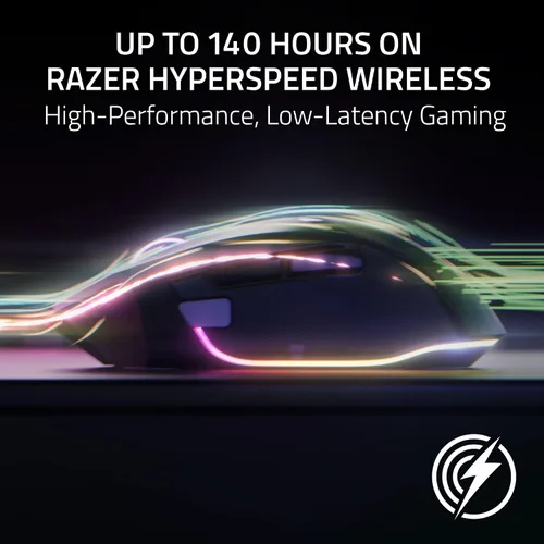 Vista 5 de Razer Basilisk V3 Pro 35K - Ratón ergonómico inalámbrico totalmente personalizable con Chroma RGB - Sensor óptico de 35K